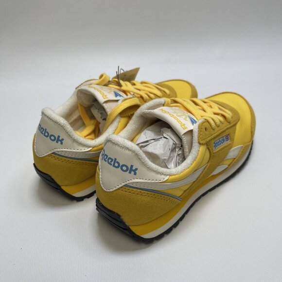 Reebok Classic AZ Women Running Casual Retro Shoes Yellow / Gold Size 7 US New - Picture 2 of 11
